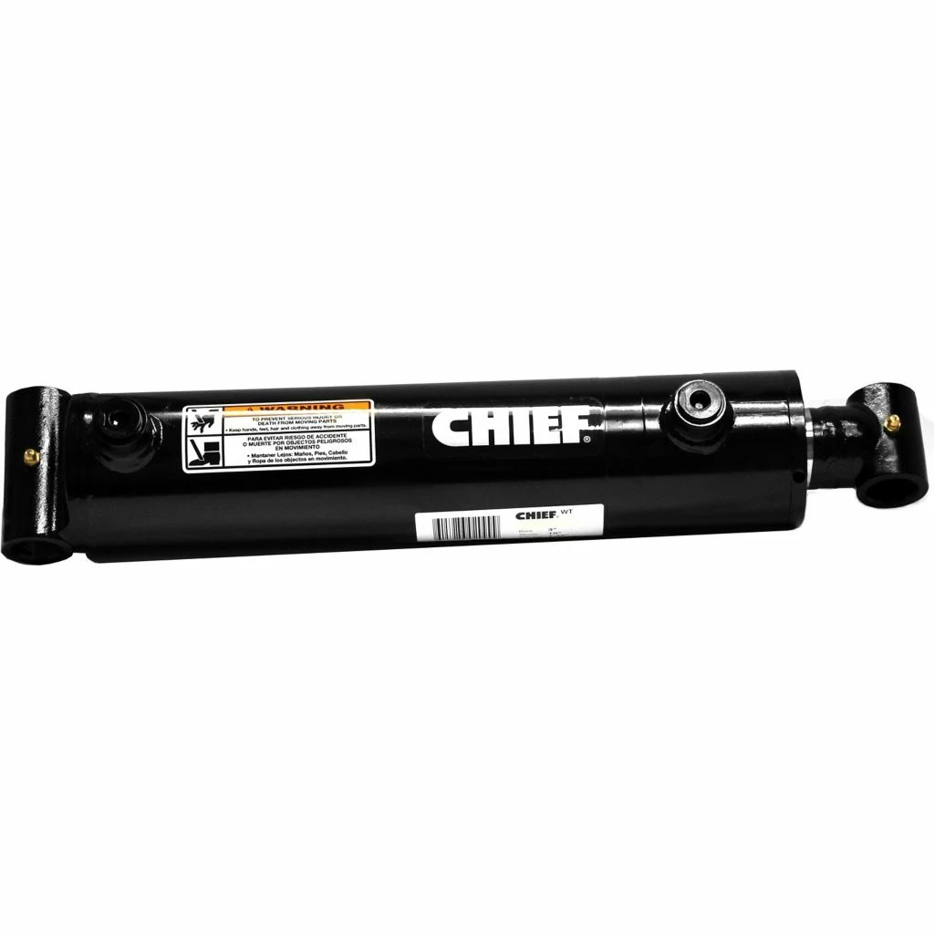 Chief WT Welded Hydraulic Cylinder, 2.5 in. Bore x 8 in. Stroke, 1.5 in. Rod Dia., 212715 3 Chief WT Welded Hydraulic Cylinder, 2.5 in. Bore x 8 in. Stroke, 1.5 in. Rod Dia., 212715